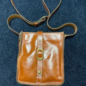 Gently used leather crossbody